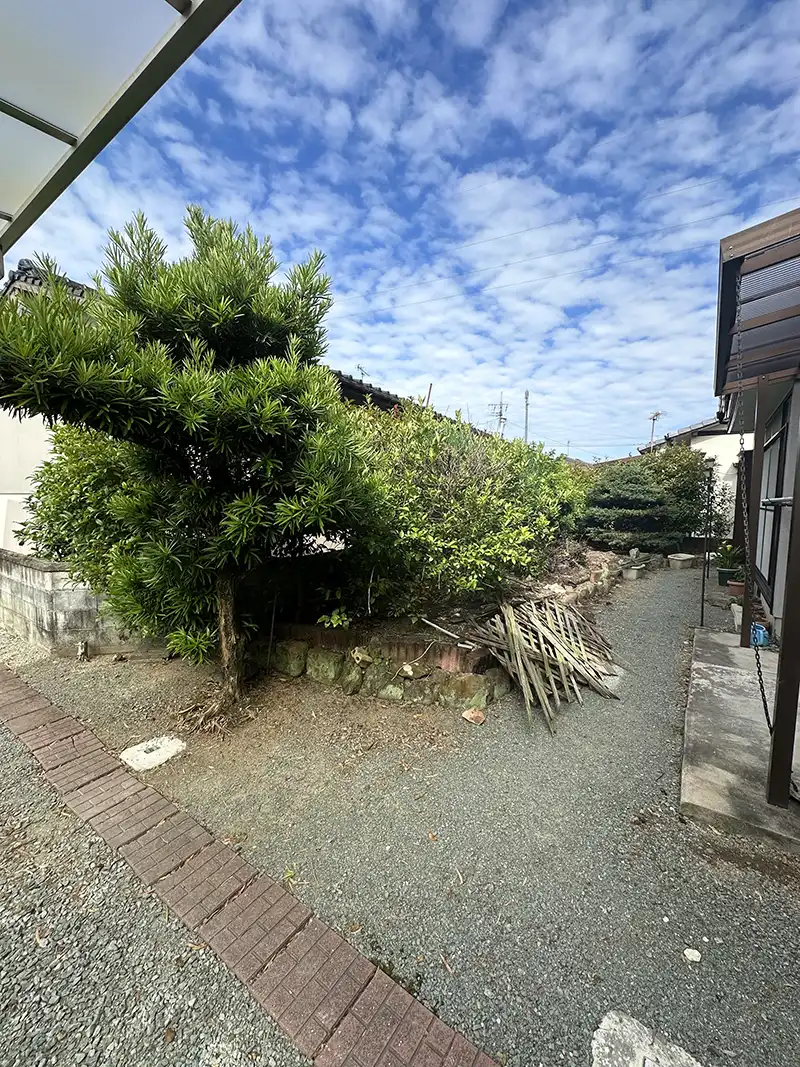 外構・内装工事施工事例ビフォー