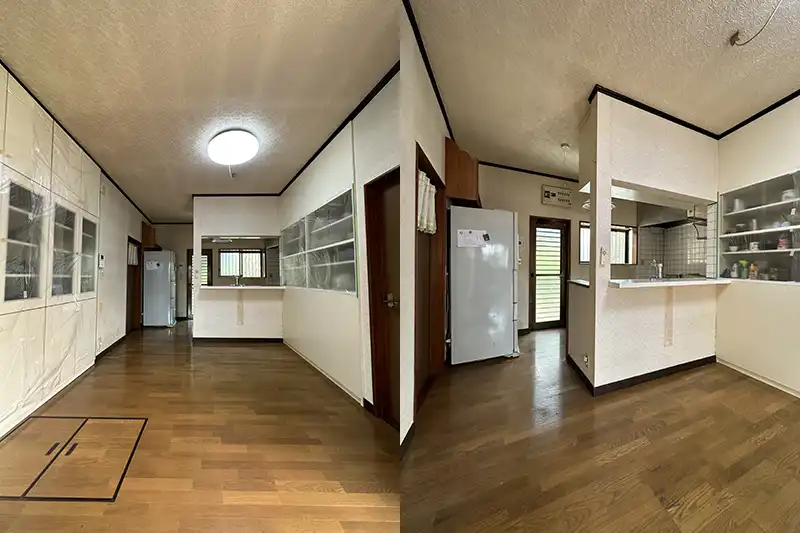 システムキッチン施工事例ビフォー