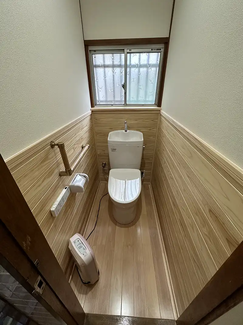 トイレ施工事例アフター