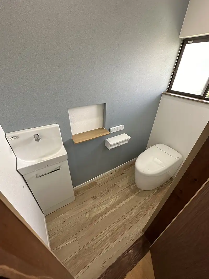 トイレ施工事例アフター